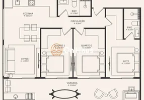 Foto 1 de Apartamento com 3 Quartos à venda, 97m² em Morro das Pedras, Florianópolis