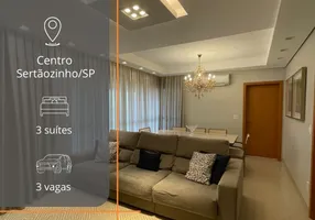 Foto 1 de Apartamento com 3 Quartos à venda, 135m² em Centro de Sertaozinho, Sertãozinho