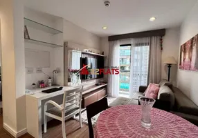 Foto 1 de Flat com 1 Quarto para alugar, 38m² em Moema, São Paulo