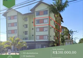 Foto 1 de Apartamento com 3 Quartos à venda, 80m² em América, Joinville