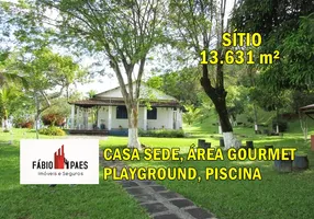 Foto 1 de Fazenda/Sítio com 3 Quartos à venda, 13631m² em Agro Brasil, Cachoeiras de Macacu