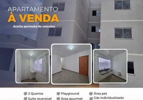 Foto 1 de Apartamento com 2 Quartos à venda, 46m² em Vila Jayara, Anápolis