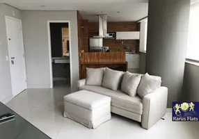 Foto 1 de Flat com 1 Quarto à venda, 60m² em Brooklin, São Paulo