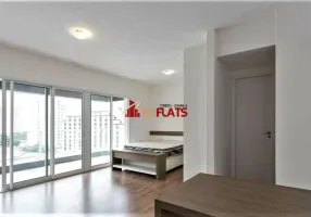 Foto 1 de Flat com 1 Quarto para alugar, 47m² em Campo Belo, São Paulo