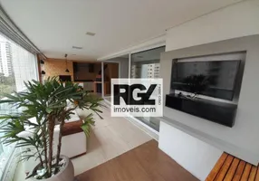 Foto 1 de Apartamento com 4 Quartos para alugar, 195m² em Campo Belo, São Paulo