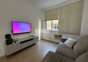 Foto 1 de Apartamento com 1 Quarto à venda, 70m² em Embaré, Santos