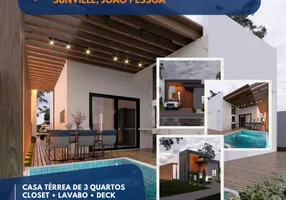 Foto 1 de Casa de Condomínio com 3 Quartos à venda, 115m² em Monsenhor Magno, João Pessoa