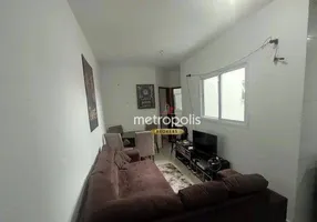 Foto 1 de Cobertura com 2 Quartos para alugar, 80m² em Vila Curuçá, Santo André