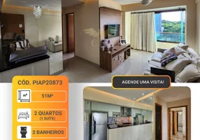 Foto 1 de Apartamento com 2 Quartos à venda, 51m² em Parque Bela Vista, Salvador