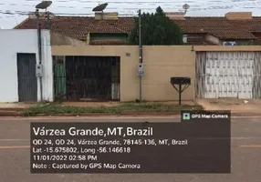 Foto 1 de Casa com 2 Quartos à venda, 60m² em Centro, Várzea Grande