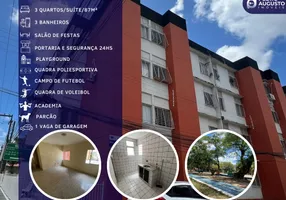 Foto 1 de Apartamento com 3 Quartos à venda, 87m² em Beberibe, Recife
