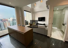 Foto 1 de Flat com 1 Quarto para alugar, 78m² em Vila Olímpia, São Paulo