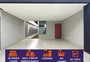 Foto 1 de Casa com 3 Quartos à venda, 122m² em Vila Nossa Senhora das Graças, Campo Grande