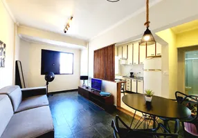 Foto 1 de Apartamento com 1 Quarto à venda, 42m² em Jardim Astúrias, Guarujá