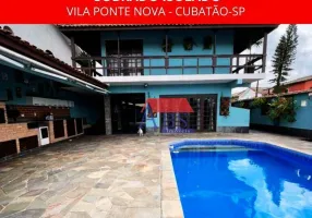 Foto 1 de Sobrado com 2 Quartos à venda, 340m² em Vila Ponte Nova, Cubatão