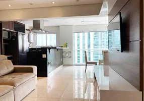 Foto 1 de Flat com 3 Quartos para alugar, 84m² em Brooklin, São Paulo