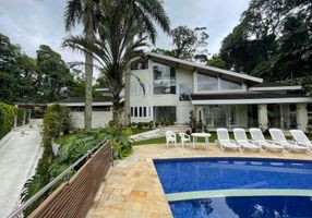 Foto 1 de Casa de Condomínio com 4 Quartos para venda ou aluguel, 600m² em Marapé, Santos