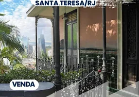 Foto 1 de Casa com 6 Quartos à venda, 600m² em Santa Teresa, Rio de Janeiro