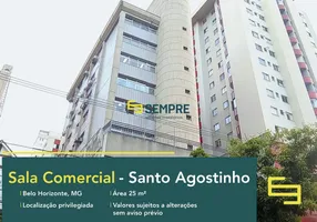 Foto 1 de Sala Comercial à venda, 25m² em Santo Agostinho, Belo Horizonte