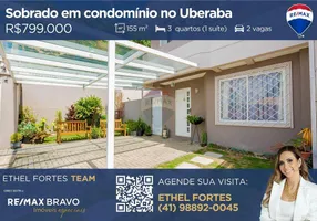 Foto 1 de Casa de Condomínio com 3 Quartos à venda, 155m² em Uberaba, Curitiba