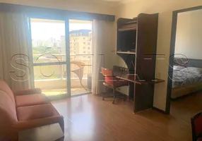 Foto 1 de Flat com 1 Quarto à venda, 36m² em Moema, São Paulo