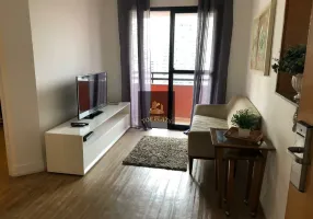 Foto 1 de Flat com 1 Quarto para alugar, 54m² em Brooklin, São Paulo