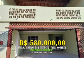 Foto 1 de Casa com 3 Quartos à venda, 124m² em Medeiros, Jundiaí