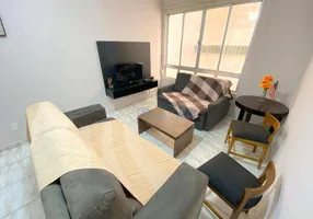 Foto 1 de Apartamento com 1 Quarto à venda, 55m² em Praia das Pitangueiras, Guarujá