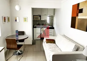 Foto 1 de Flat com 1 Quarto para alugar, 30m² em Cidade Monções, São Paulo