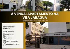 Foto 1 de Apartamento com 2 Quartos à venda, 59m² em Vila Jaraguá, Goiânia