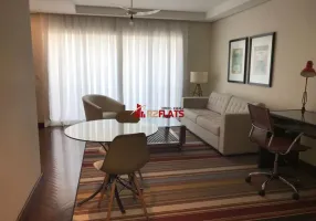 Foto 1 de Flat com 1 Quarto para alugar, 52m² em Pinheiros, São Paulo