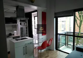 Foto 1 de Flat com 1 Quarto para alugar, 55m² em Moema, São Paulo