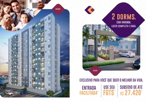 Foto 1 de Apartamento com 2 Quartos à venda, 44m² em Vila Palácios, Campinas