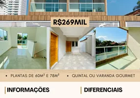 Foto 1 de Casa de Condomínio com 2 Quartos à venda, 78m² em Jardim Real, Praia Grande