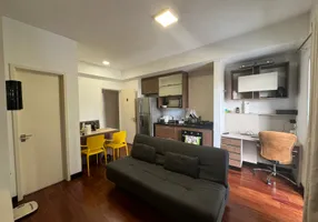 Foto 1 de Apartamento com 1 Quarto para alugar, 50m² em Tamboré, Santana de Parnaíba