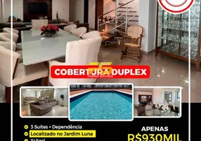 Foto 1 de Cobertura com 3 Quartos à venda, 345m² em Brisamar, João Pessoa