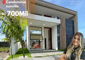 Foto 1 de Casa de Condomínio com 3 Quartos à venda, 106m² em Muçumagro, João Pessoa