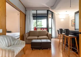 Foto 1 de Flat com 1 Quarto para alugar, 43m² em Jardim Europa, São Paulo