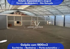 Foto 1 de Galpão/Depósito/Armazém para alugar, 1800m² em Alcântara, São Gonçalo