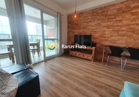 Foto 1 de Flat com 1 Quarto para alugar, 33m² em Brooklin, São Paulo