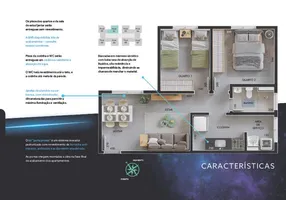 Foto 1 de Apartamento com 2 Quartos à venda, 46m² em Chácaras São José, São José dos Campos