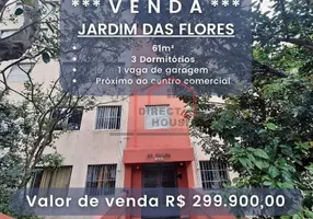 Foto 1 de Apartamento com 3 Quartos à venda, 61m² em Butantã, São Paulo