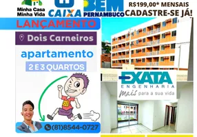 Foto 1 de Apartamento com 2 Quartos à venda, 56m² em Jaboatao, Jaboatão dos Guararapes