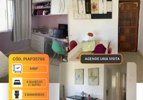 Foto 1 de Apartamento com 3 Quartos à venda, 64m² em Armação, Salvador