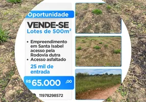 Foto 1 de Lote/Terreno à venda, 500m² em Jardim Planalto, Arujá