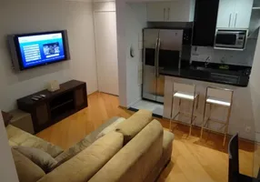 Foto 1 de Flat com 2 Quartos para alugar, 55m² em Vila Nova Conceição, São Paulo