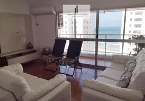 Foto 1 de Apartamento com 3 Quartos para alugar, 130m² em Praia das Pitangueiras, Guarujá