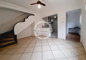 Foto 1 de Casa de Condomínio com 2 Quartos à venda, 70m² em Boqueirão, Santos