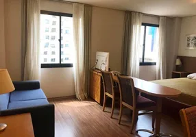 Foto 1 de Flat com 1 Quarto para alugar, 38m² em Moema, São Paulo