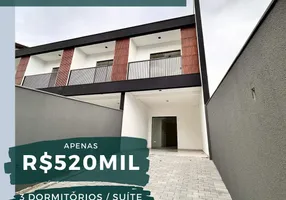 Foto 1 de Sobrado com 3 Quartos à venda, 99m² em Iririú, Joinville